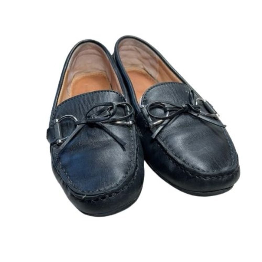 Lauren Ralph Lauren Black Moccasins